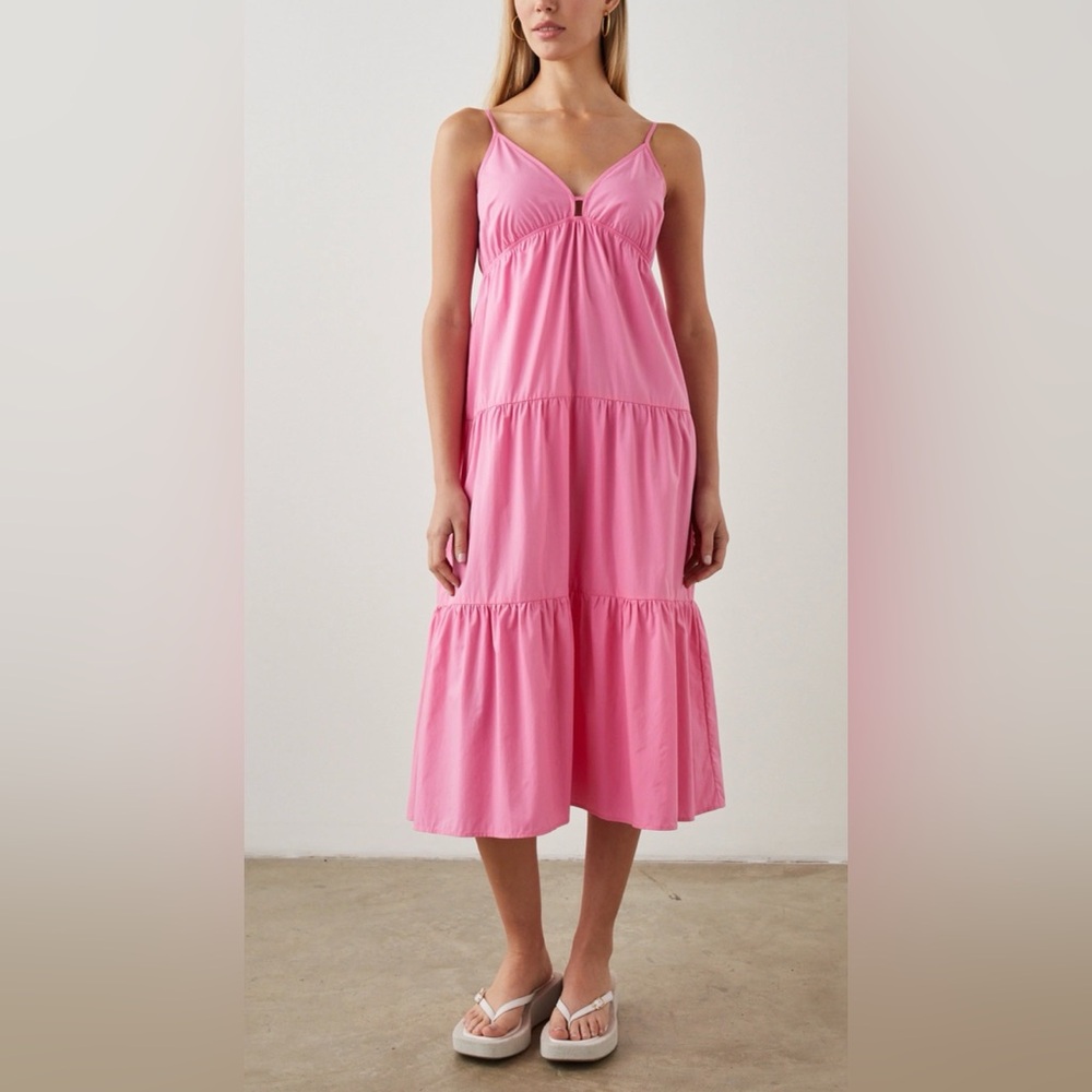 RAILS pink maxi dress